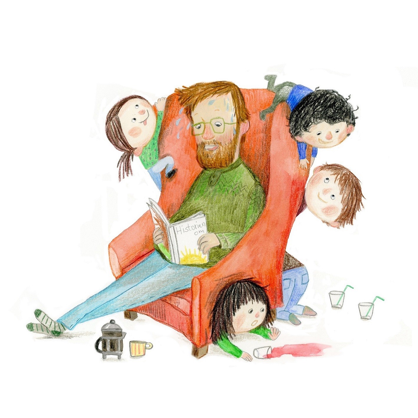 Lyd fra børnebiblioteket